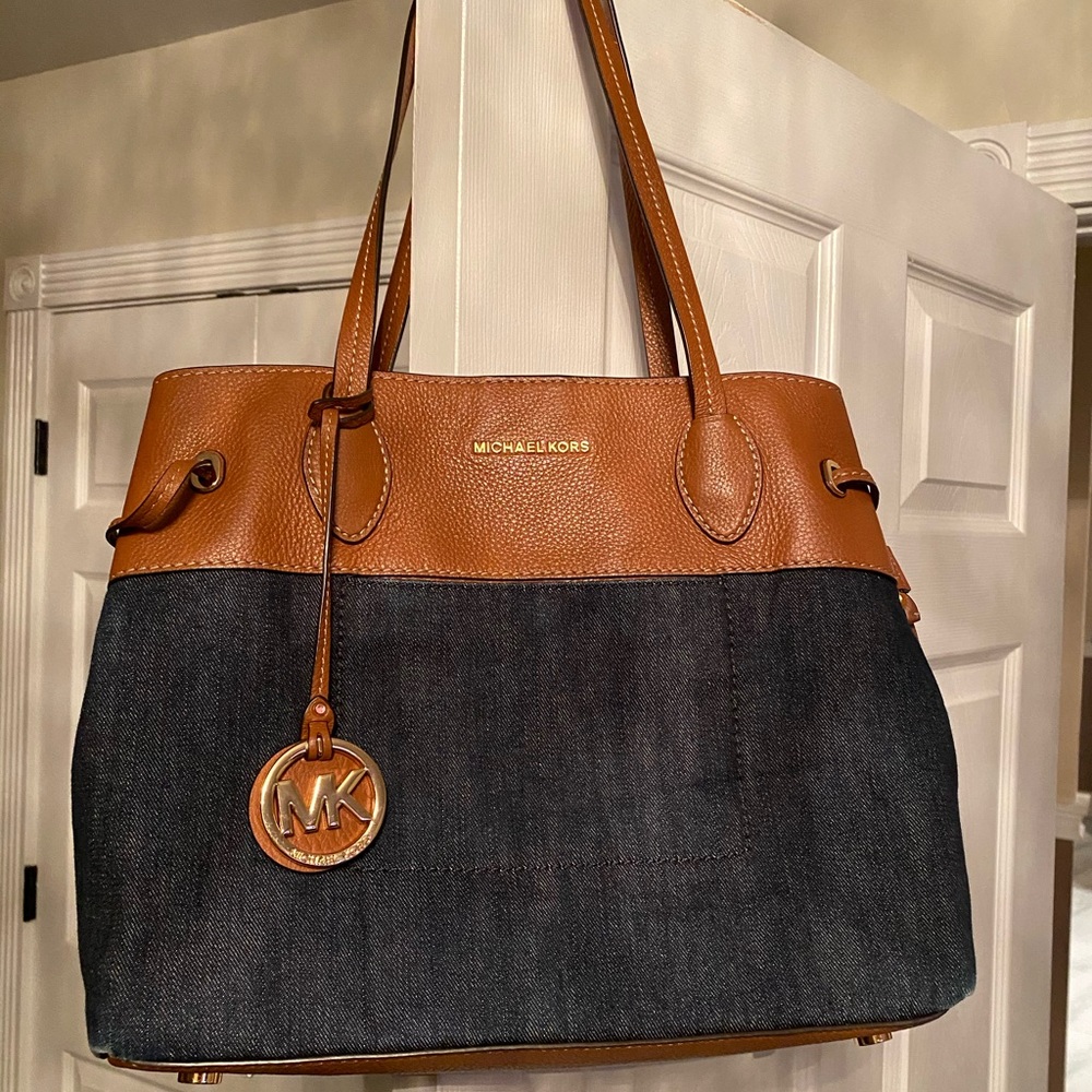 MK DENIM TOTE